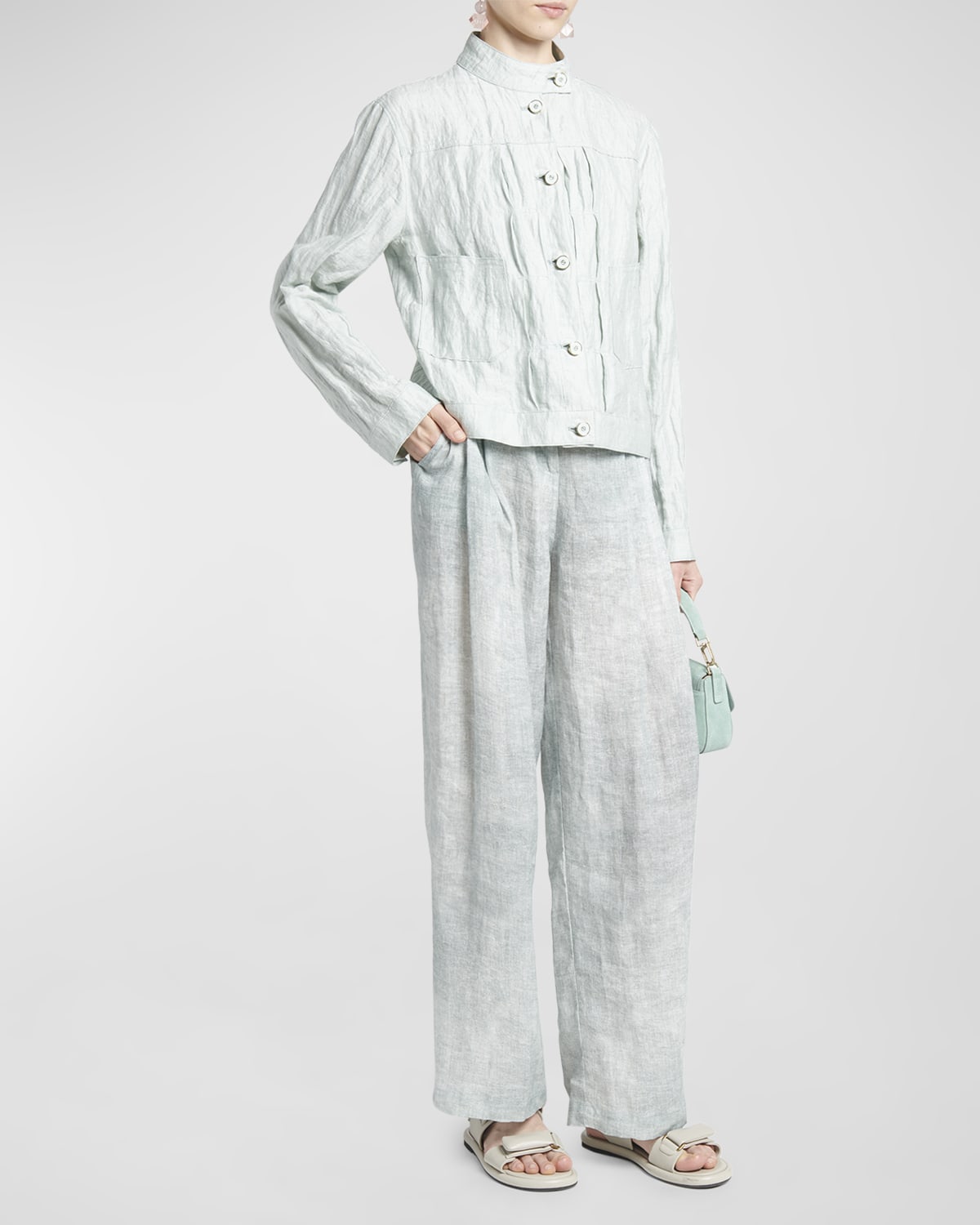 Giorgio Armani Cotton Linen Jacket