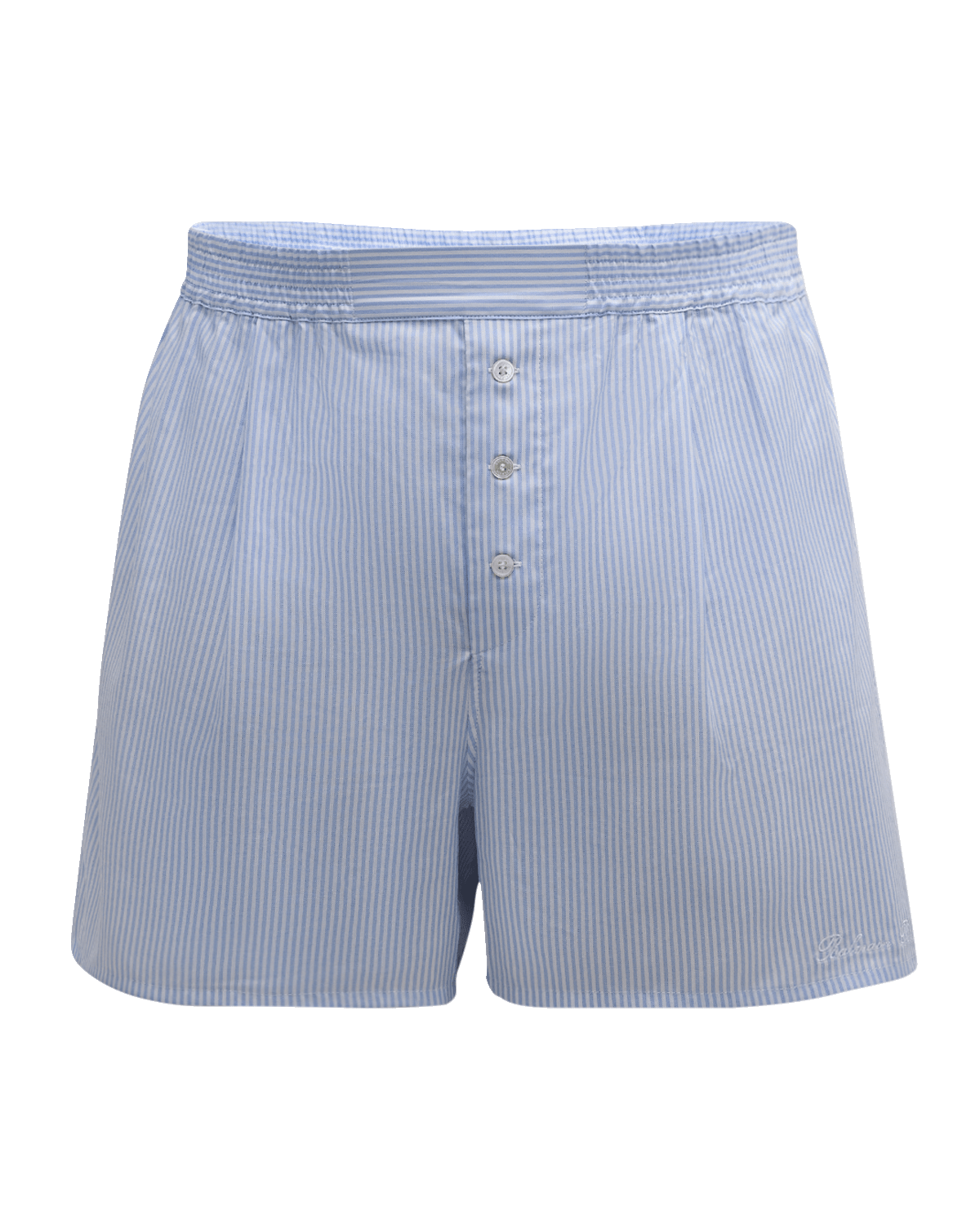 Balmain Men's Striped Cotton Boxers