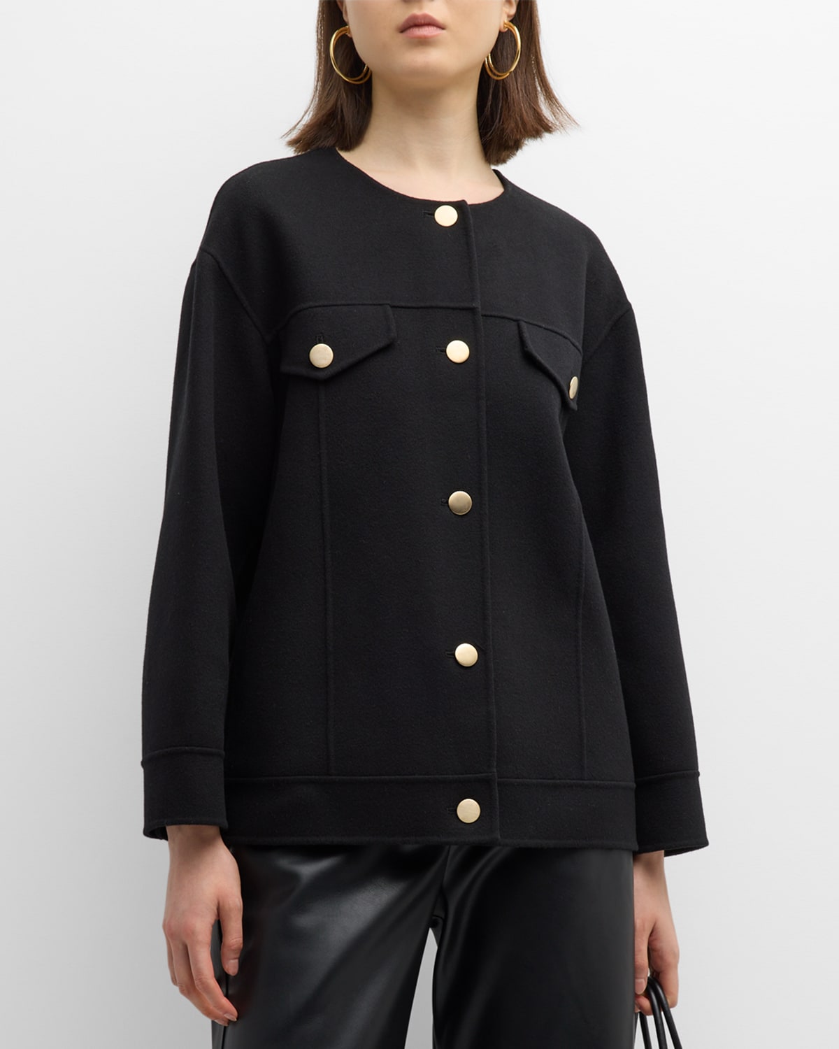 Max Mara Florence Short Wool Coat