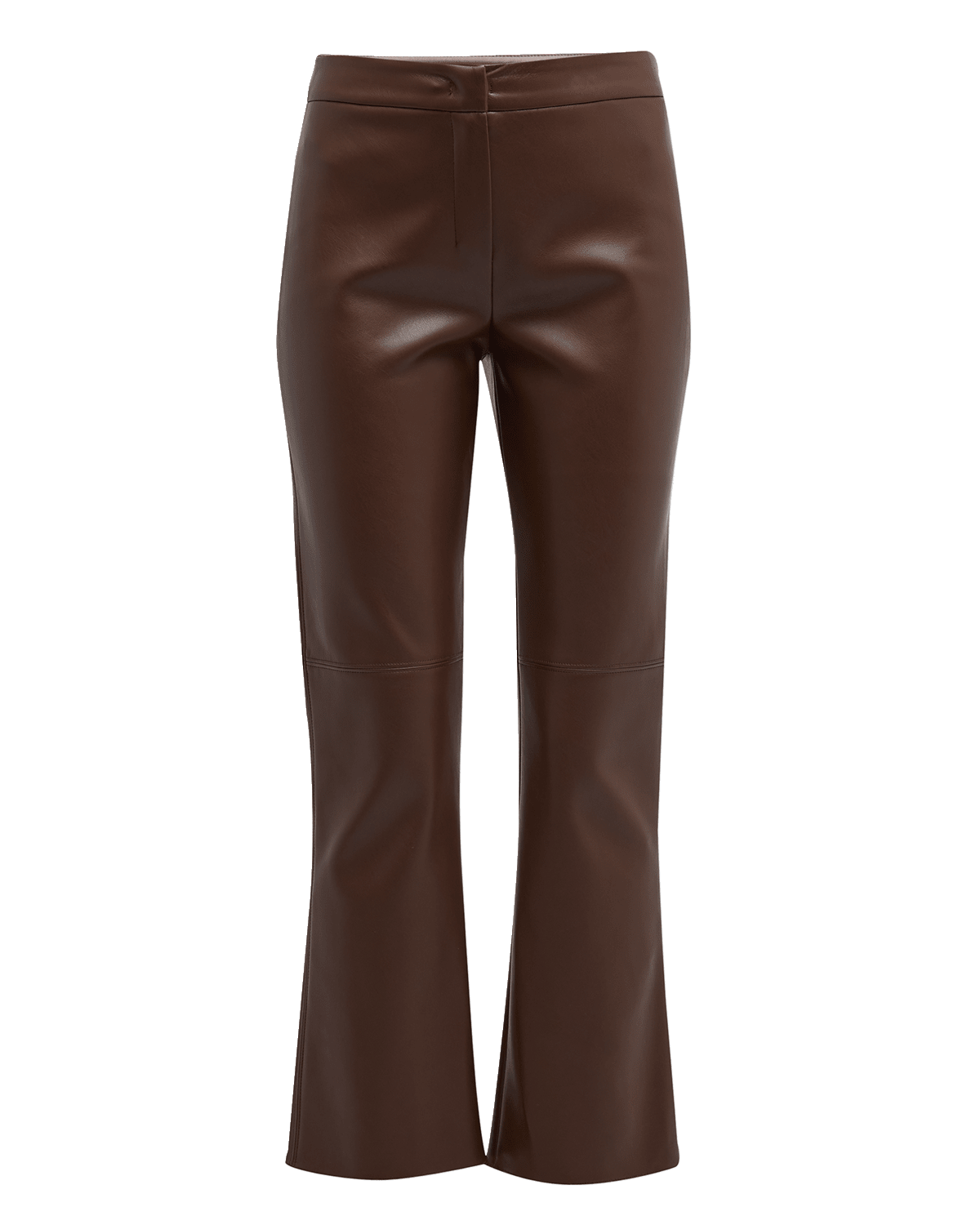 Max Mara Sublime Faux Leather Kick-Flare Trousers