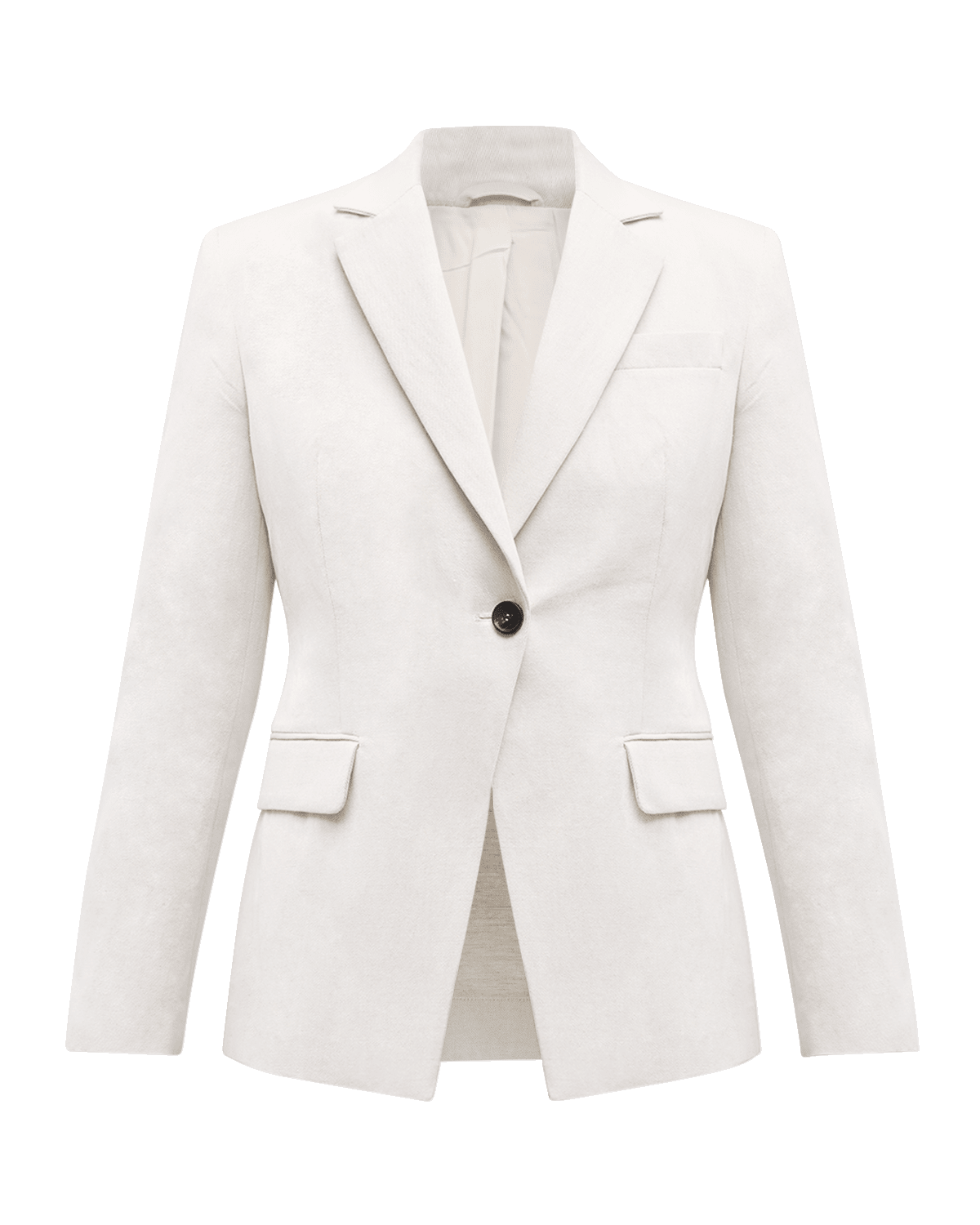 Brunello Cucinelli Cotton Linen Single-Breasted Jacket