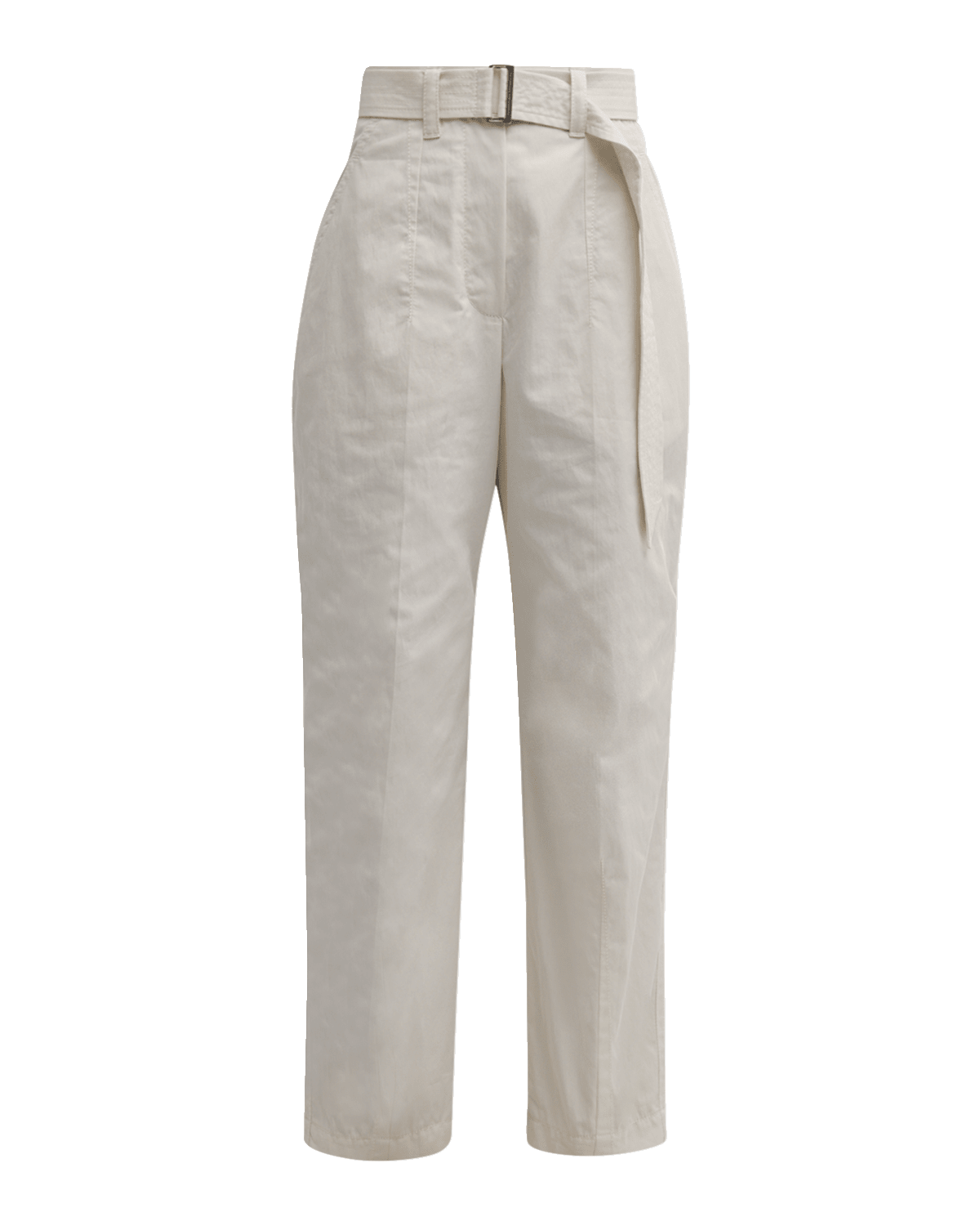 Brunello Cucinelli Utility Belted Gabardine Pants