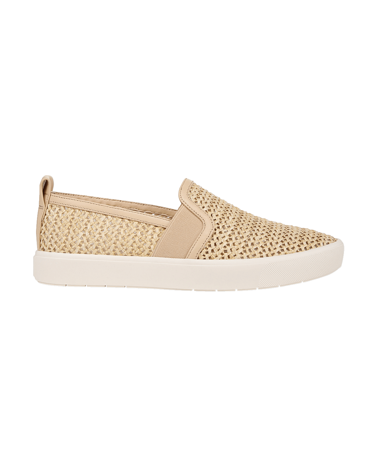 Vince Blair Raffia Slip-On Sneakers