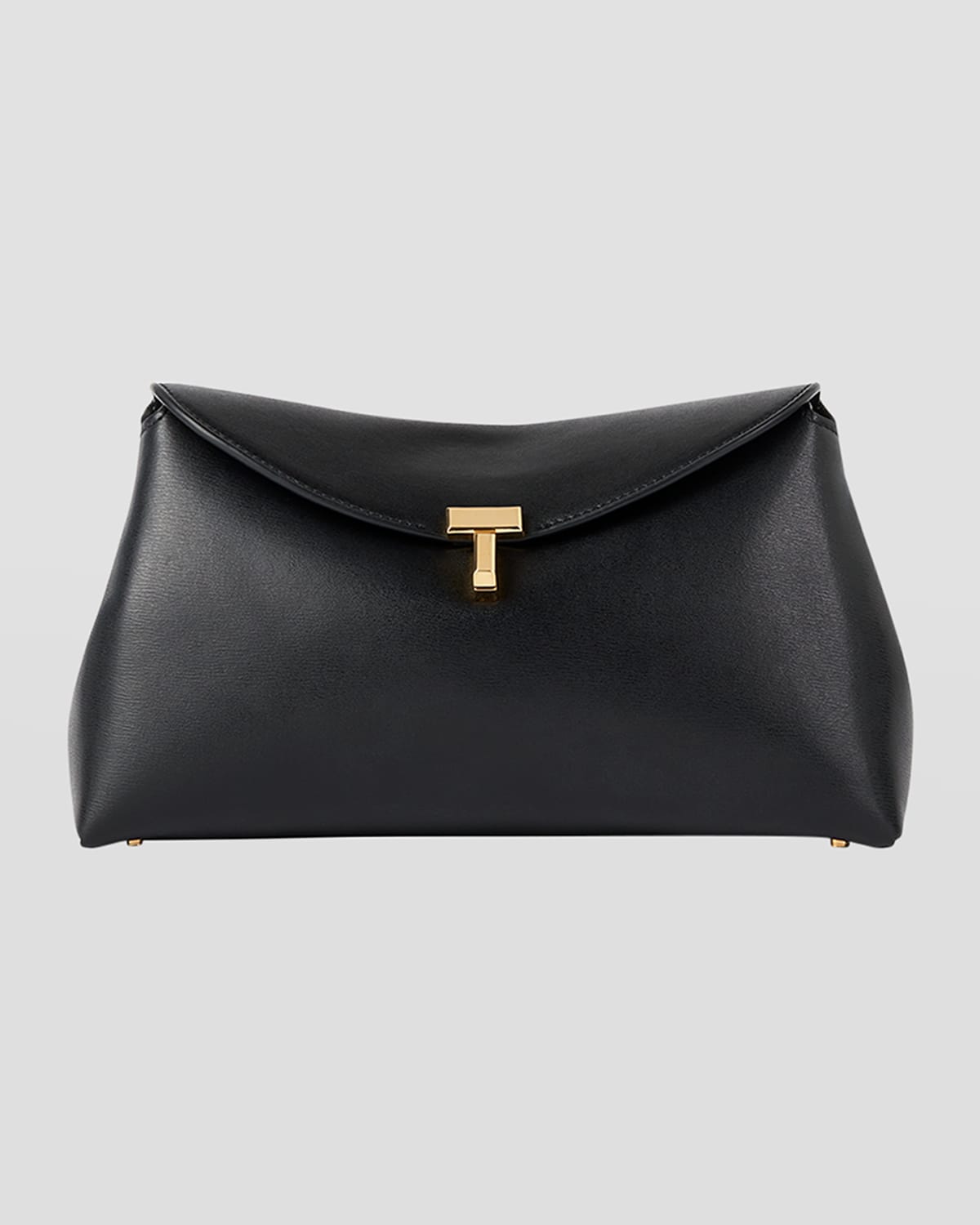Toteme T-Lock Clutch in Palmellata Leather