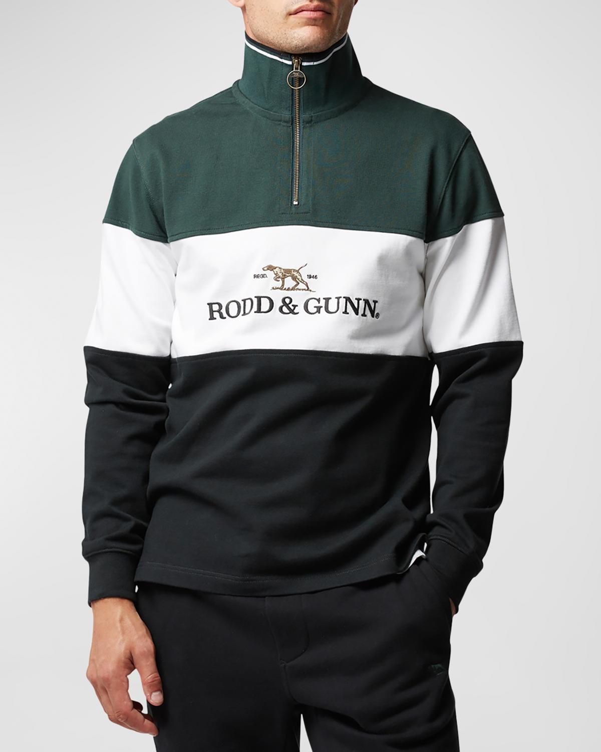 Rodd & Gunn Men's Foresters Peak Quarter-Zip Sweater