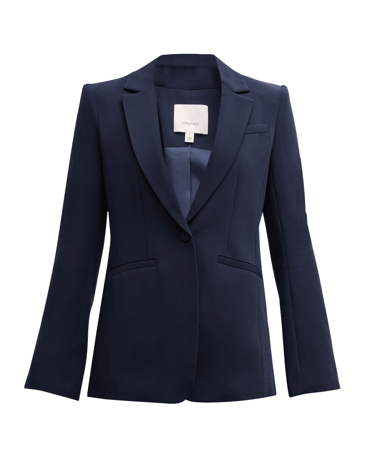 Cinq a Sept Karlie Tailored Crepe Blazer