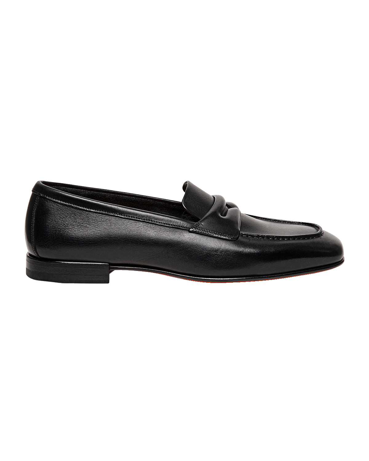 Santoni Men's Figaro Soft Leather Penny Loafers