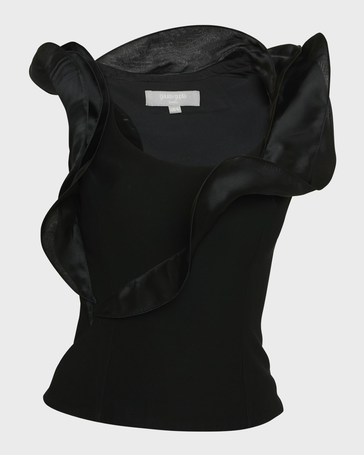 Gaurav Gupta Ruffle Wreath Tank Top