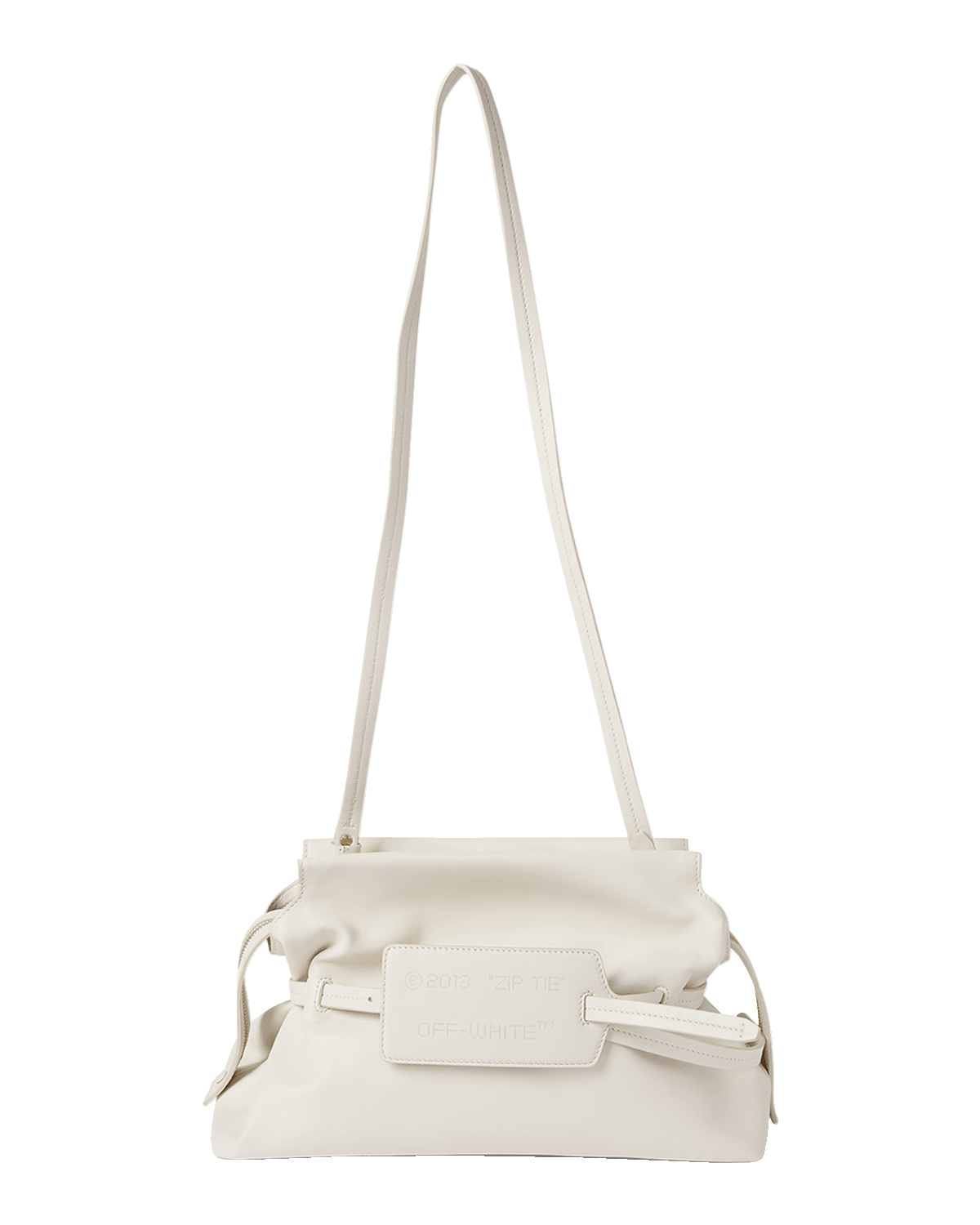 Off-White Zip Tie Pouch Crossbody Bag