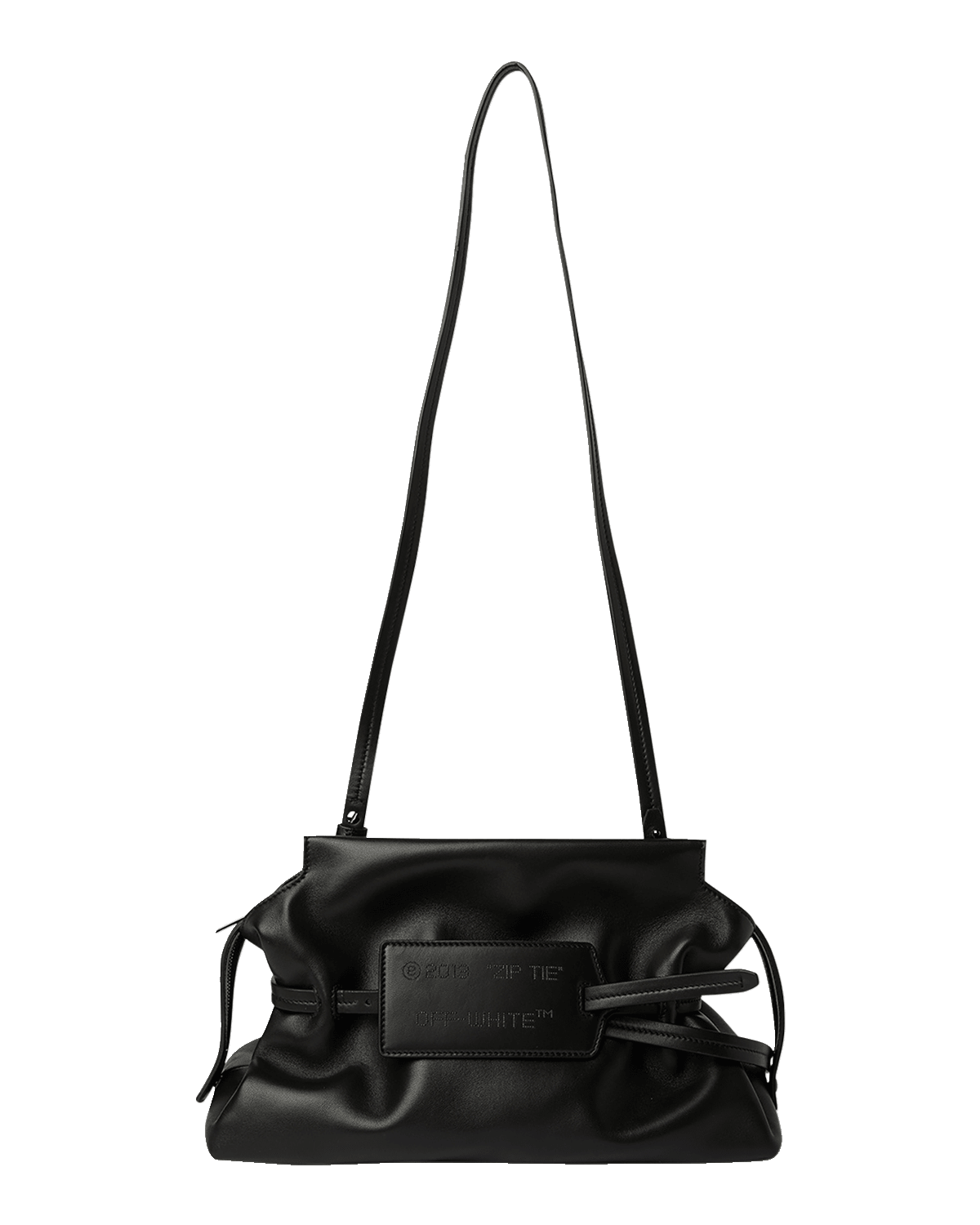 Off-White Zip Tie Pouch Crossbody Bag