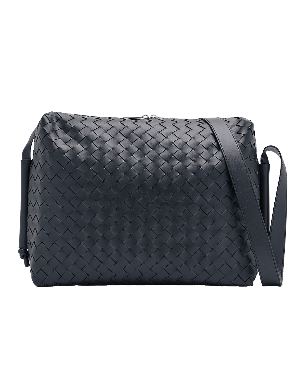 Bottega Veneta Men's Classic Intrecciato Messenger Bag