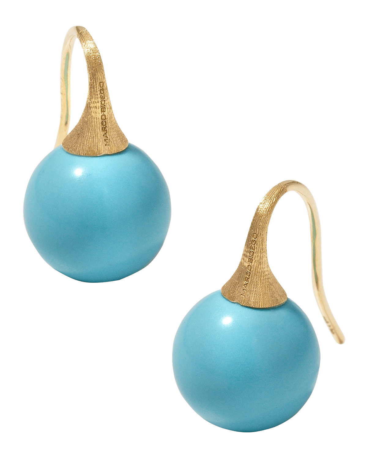 Marco Bicego Africa 18k Turquoise Drop Earrings