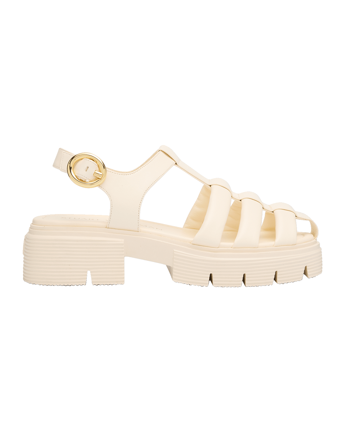 Stuart Weitzman Nolita Leather Fisherman Sandals