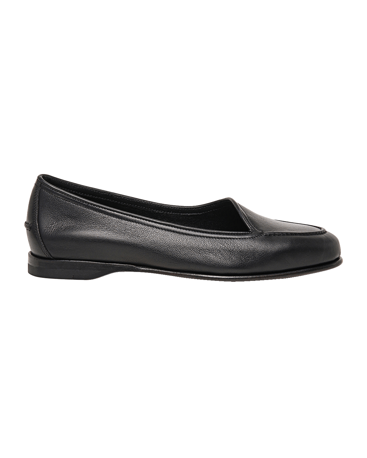 Santoni Calfskin Slip-On Loafers