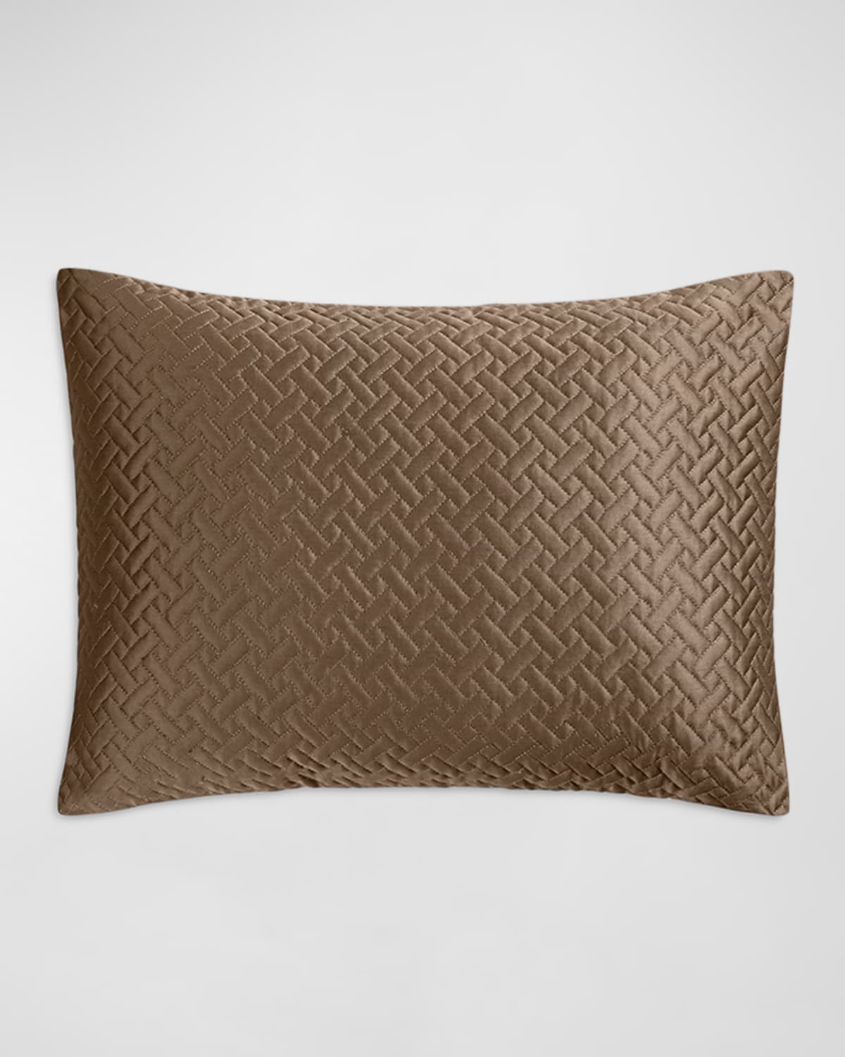 Matouk Basketweave Quilted Boudoir Sham | Thumbnail 4 Matouk Basketweave Quilted Boudoir Sham | Thumbnail 4