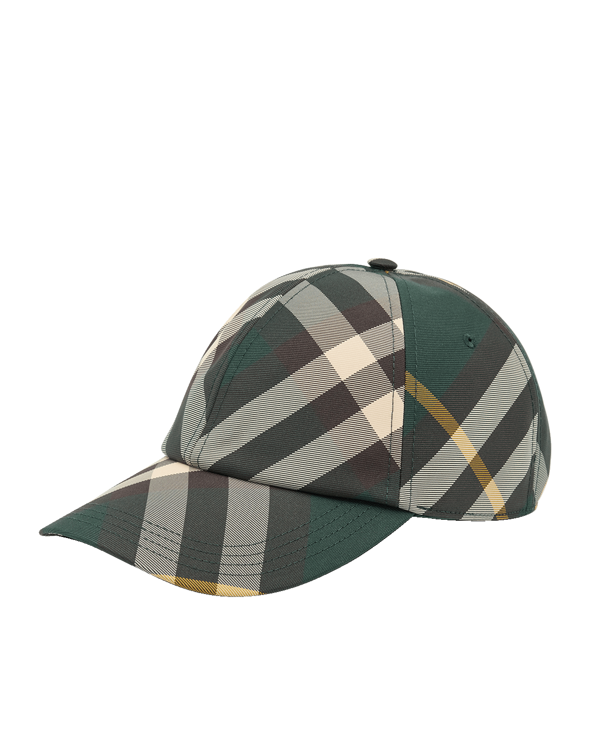 Burberry Men's Check Baseball Cap