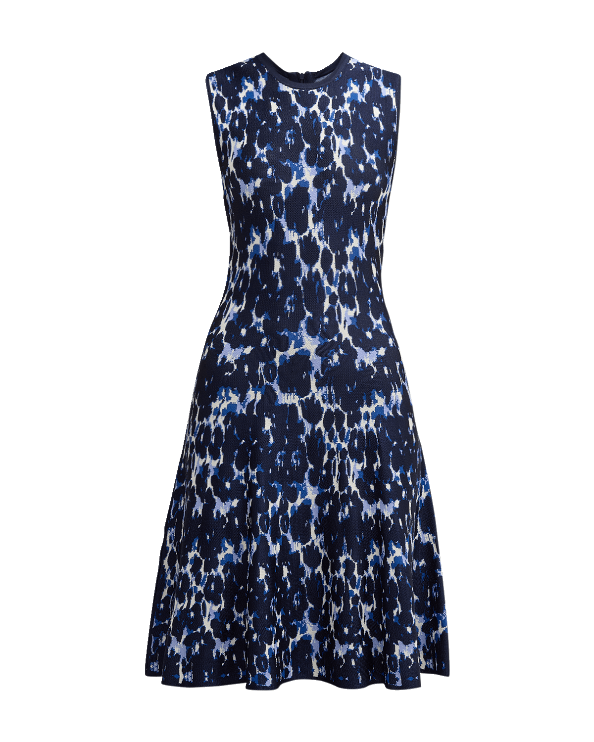 Lela Rose Penelope Floral Print Midi Dress