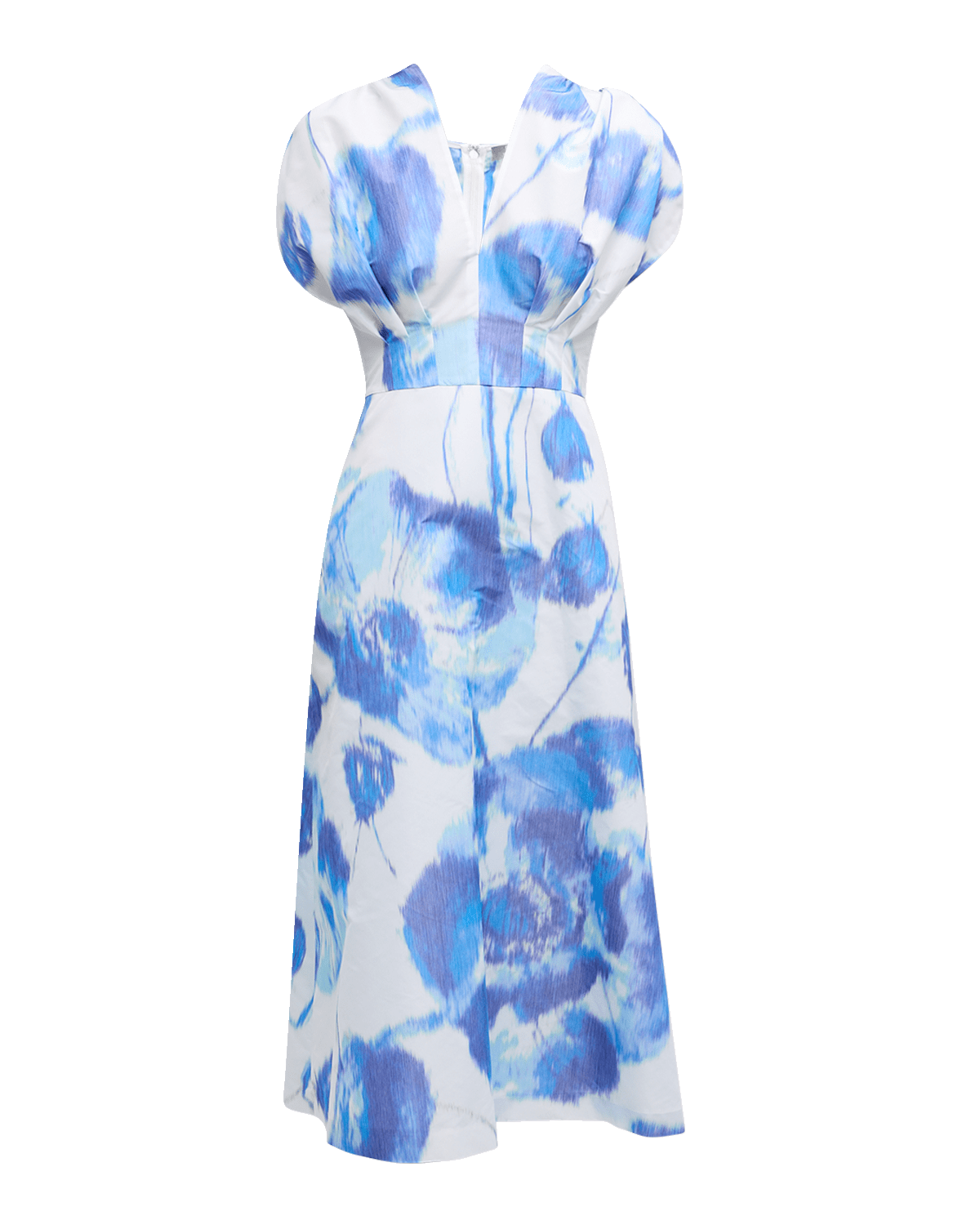 Lela Rose Isabel Floral Print Maxi Dress