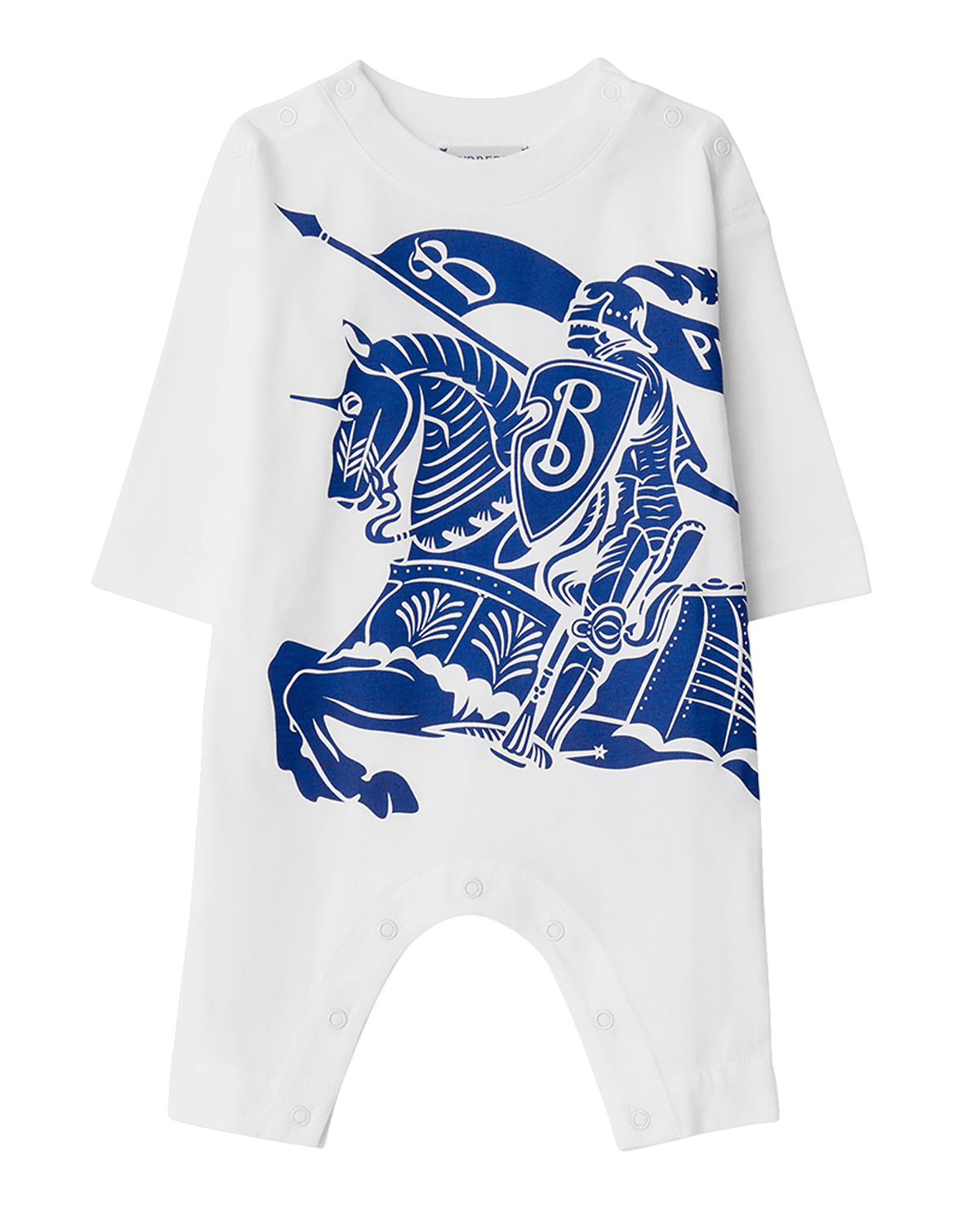 Burberry Kid's Casey EKD Printed Coverall, Size 3M-12M