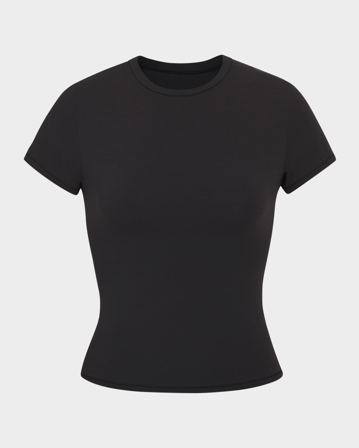 SKIMS Fits Everybody Short-Sleeve Crewneck T-Shirt