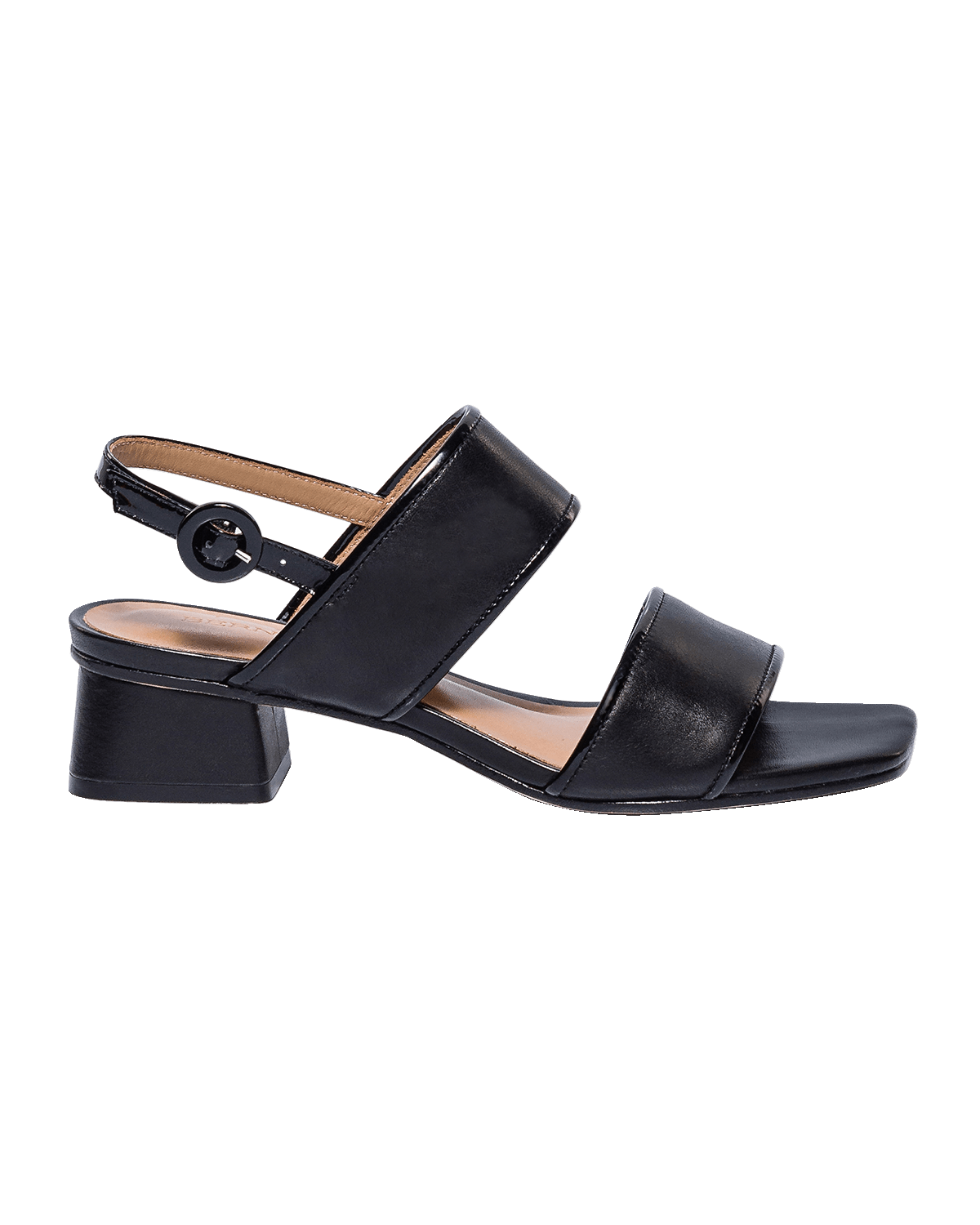 Bernardo Leather Dual-Band Slingback Sandals