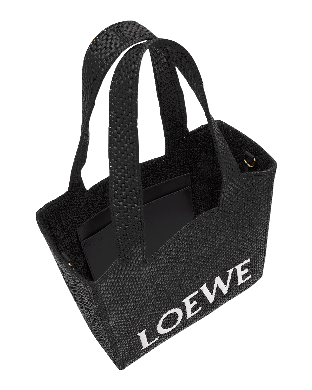 Loewe Logo Medium Tote Bag in Raffia
