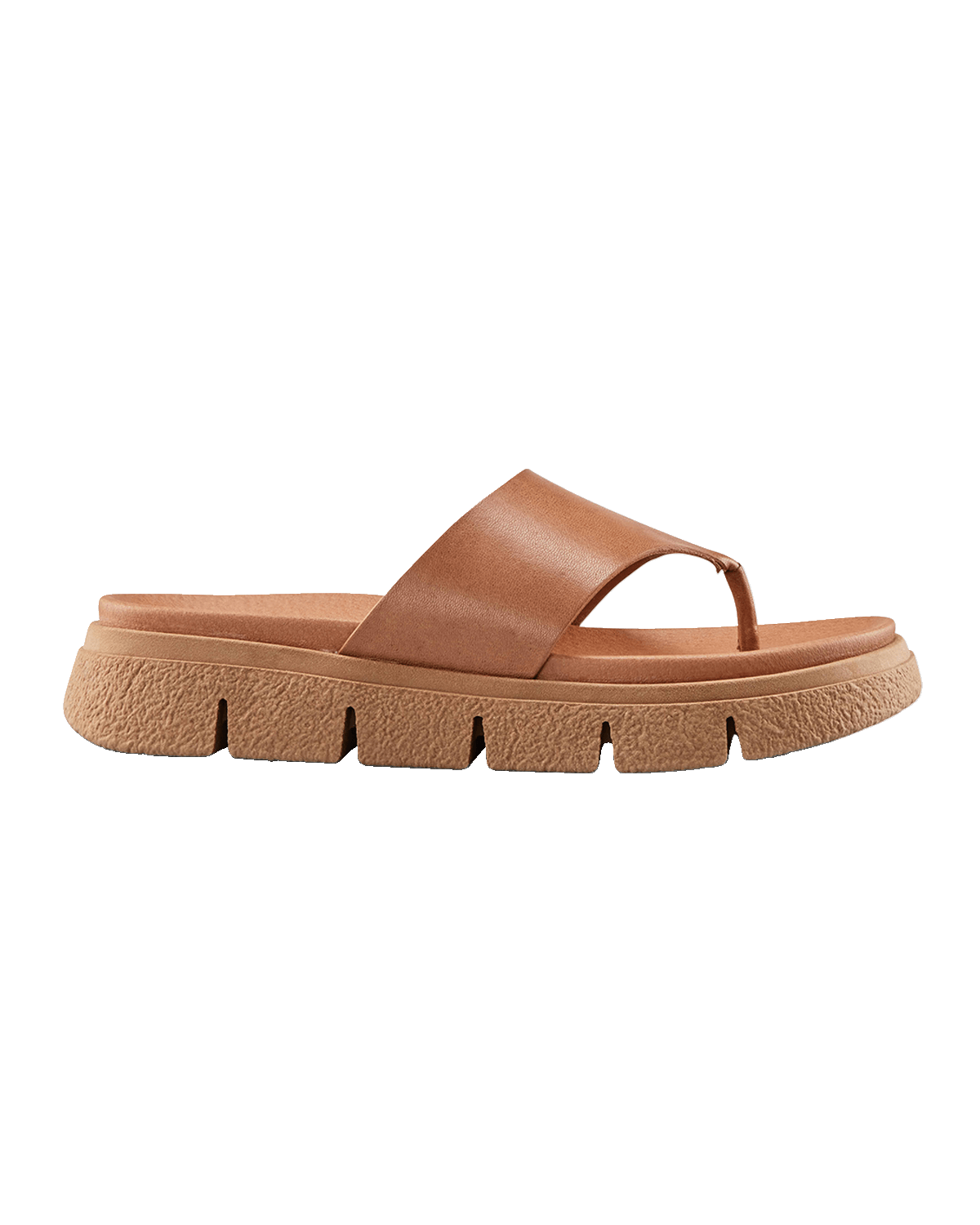 Cougar Ponyo Leather Thong Slide Sandals