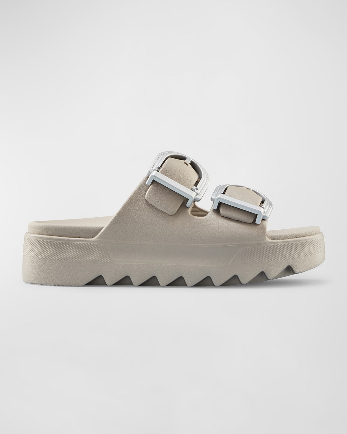 Cougar Piknik Dual-Buckle Platform Sandals
