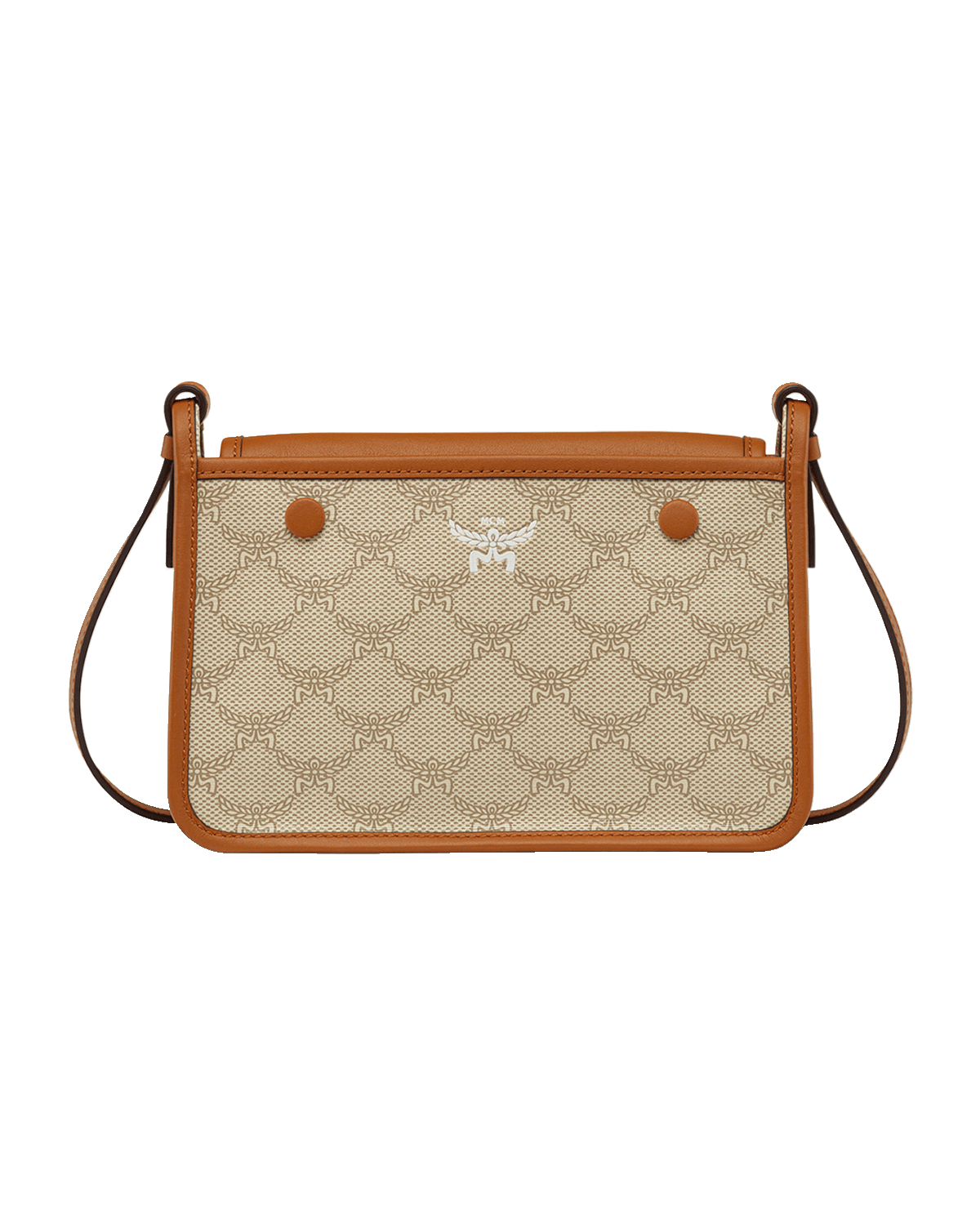 MCM Lauretos Monogram Pouch Crossbody Bag