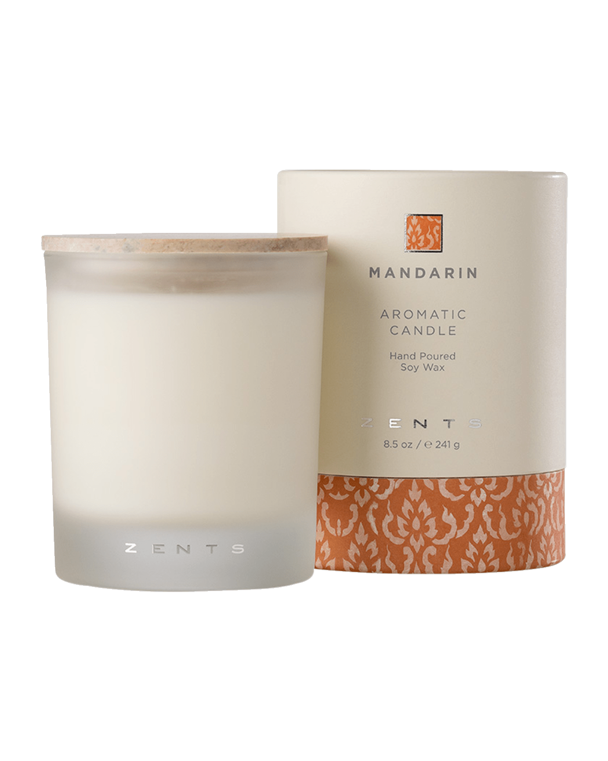 ZENTS Mandarin Bespoke Candle, 241 g