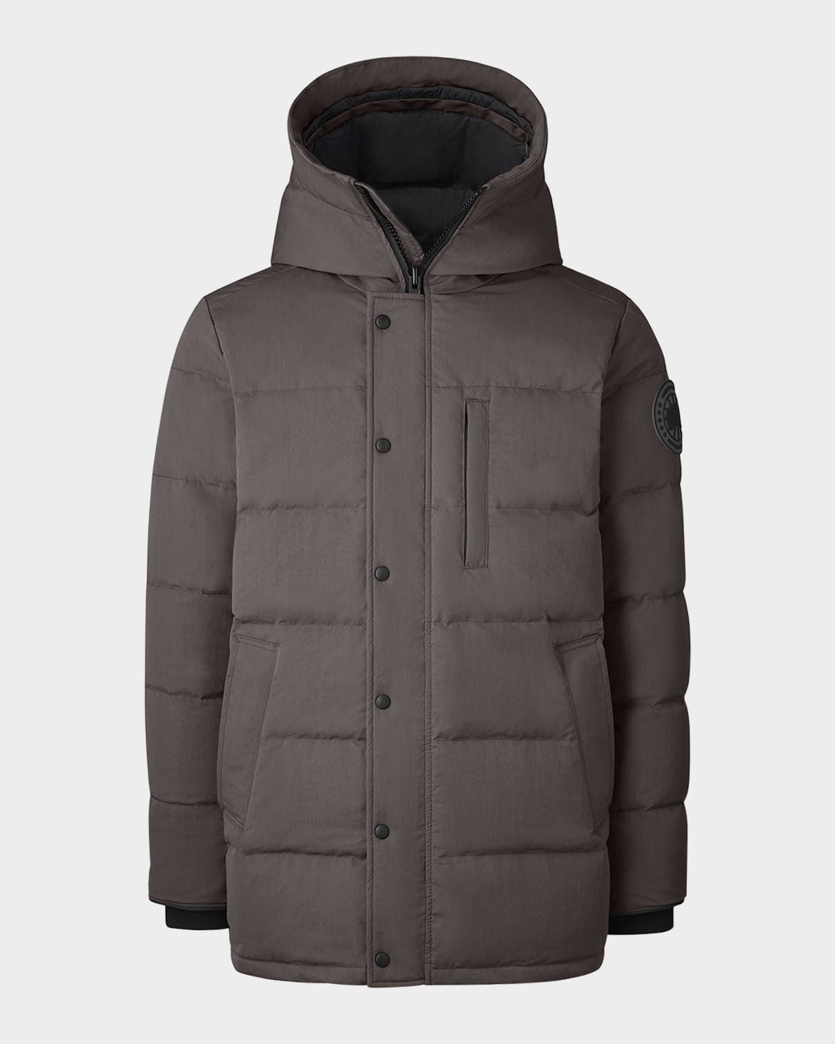Canada Goose Men s Wyndham Fusion Fit Camo Down Parka with Fur Trim Hood Neiman Marcus
