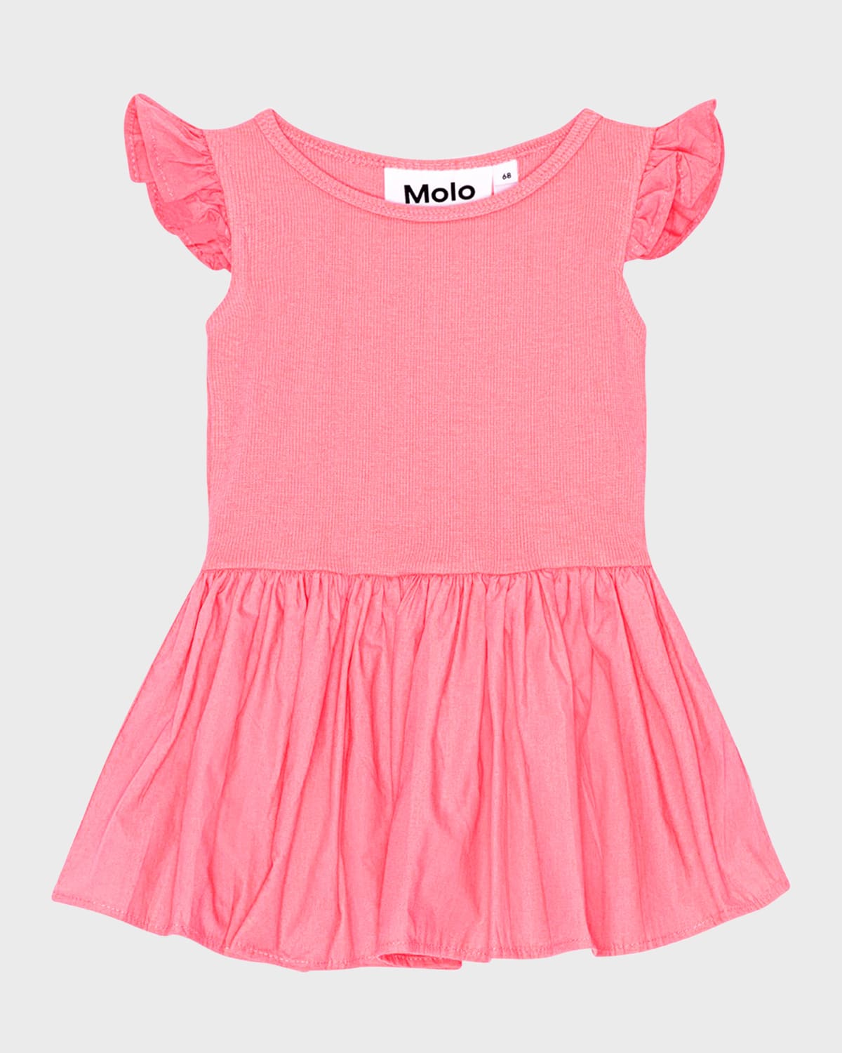 Molo Girl's Cimi Dress, Size 6M-2T