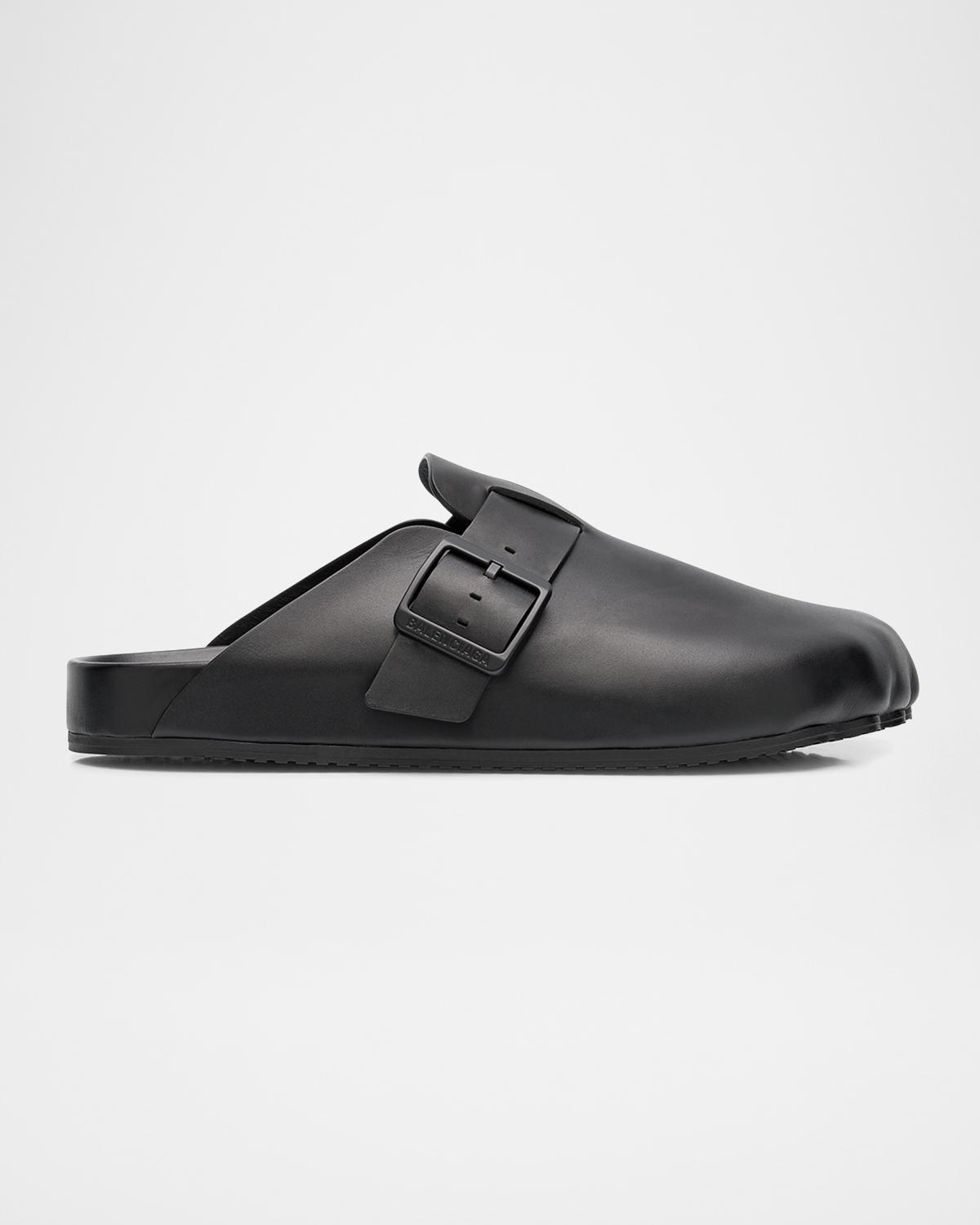 Balenciaga Technoclog Rubber Clogs Black Size 10 US 43 EU Technoclog Shinny Mule in Black main image 4