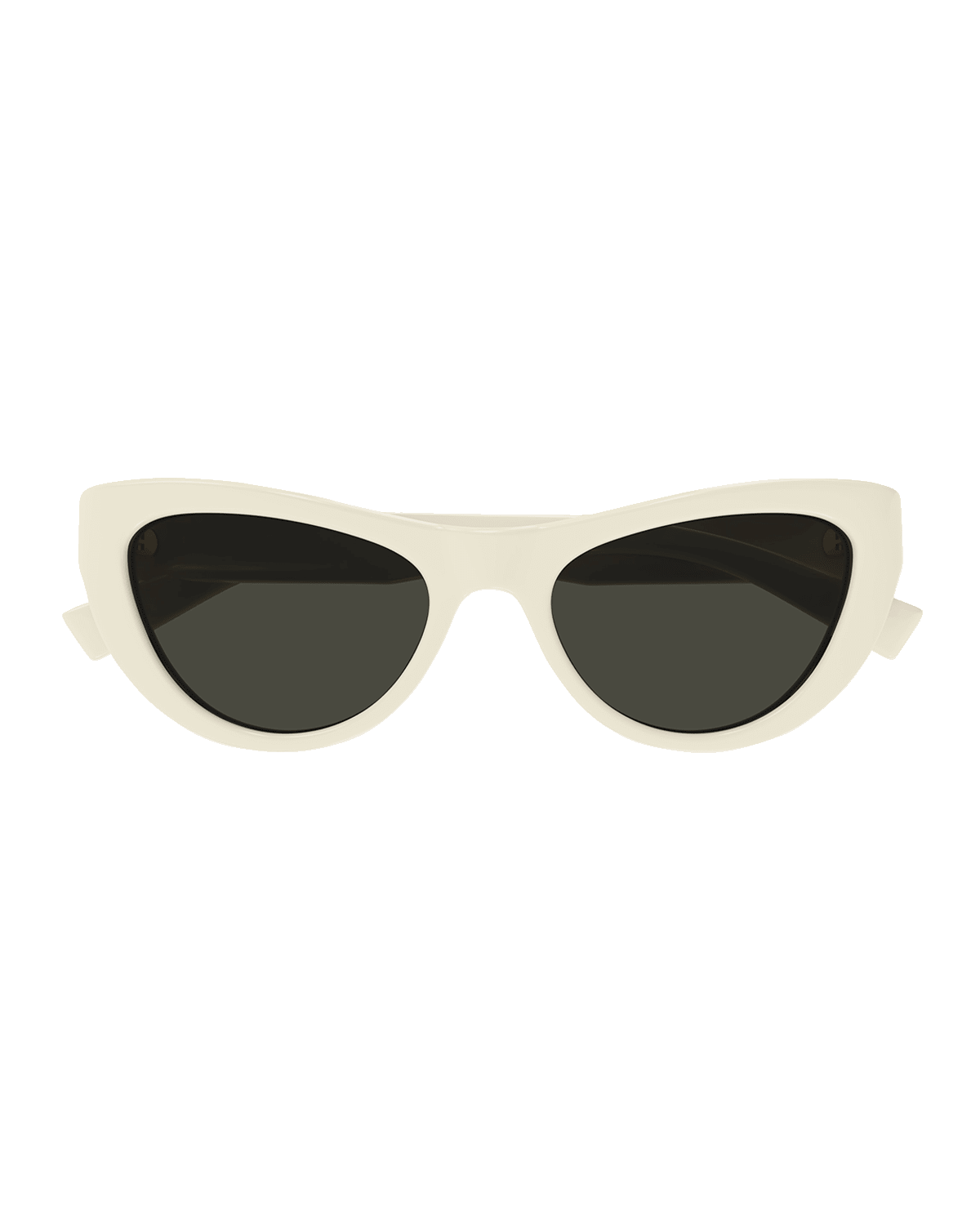 Saint Laurent Sleek Logo Plastic Cat-Eye Sunglasses