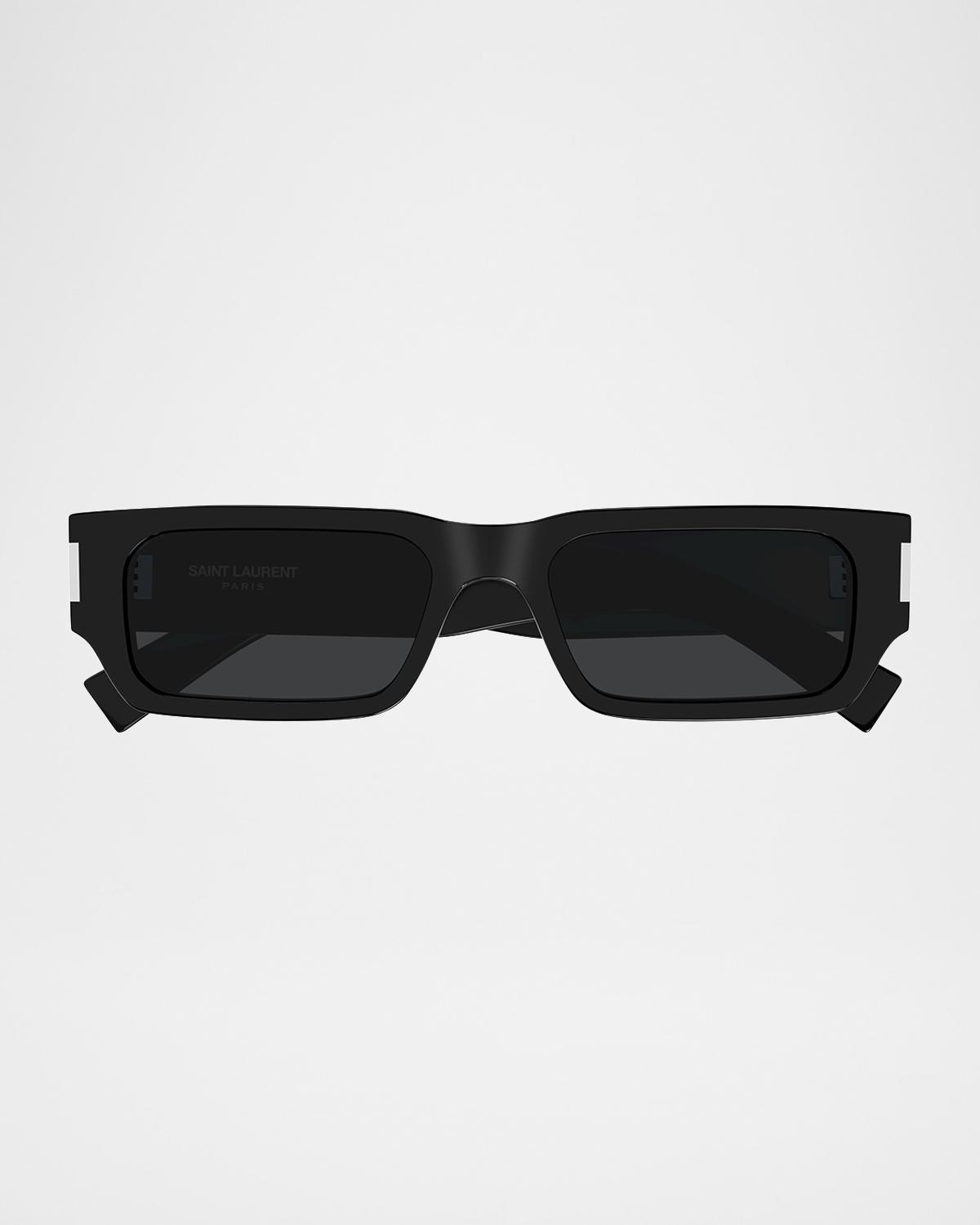 Men & apos;s SL 660 Acetate Rectangle Sunglasses