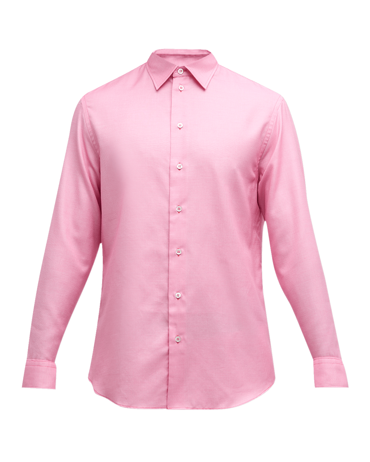 Emporio Armani Men's Classic Fit Cotton-Blend Sport Shirt