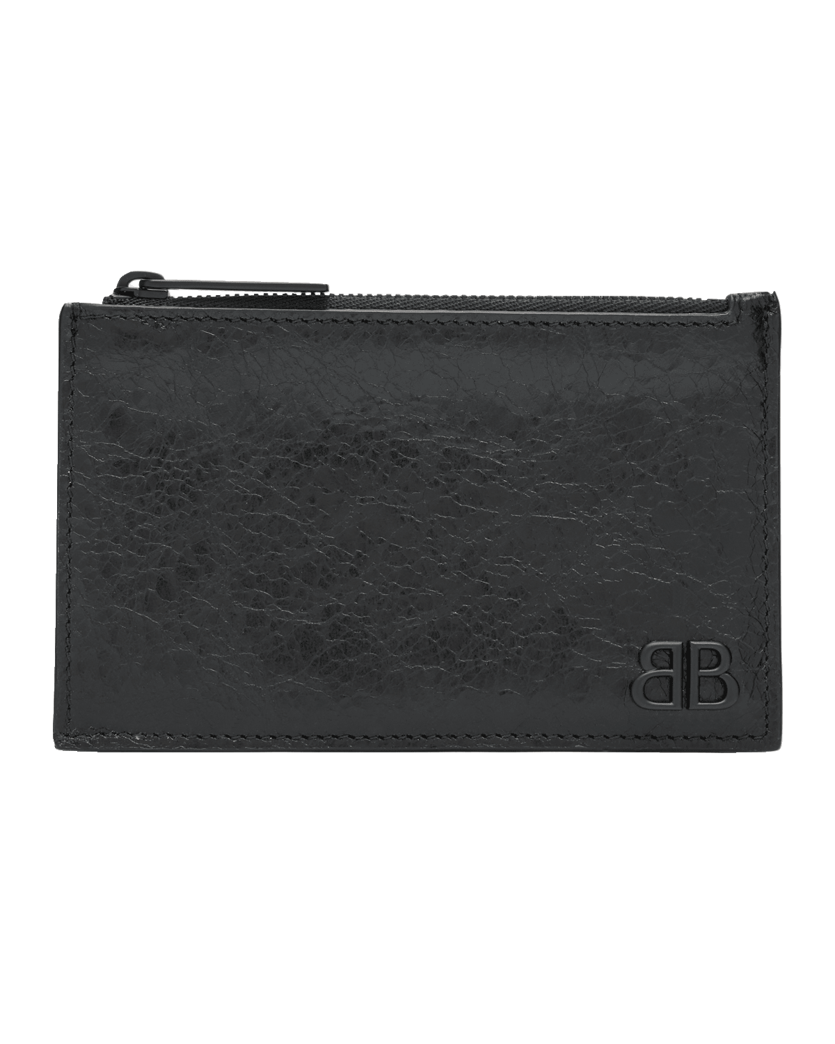 Balenciaga Men's Monaco Long Zip Card Holder