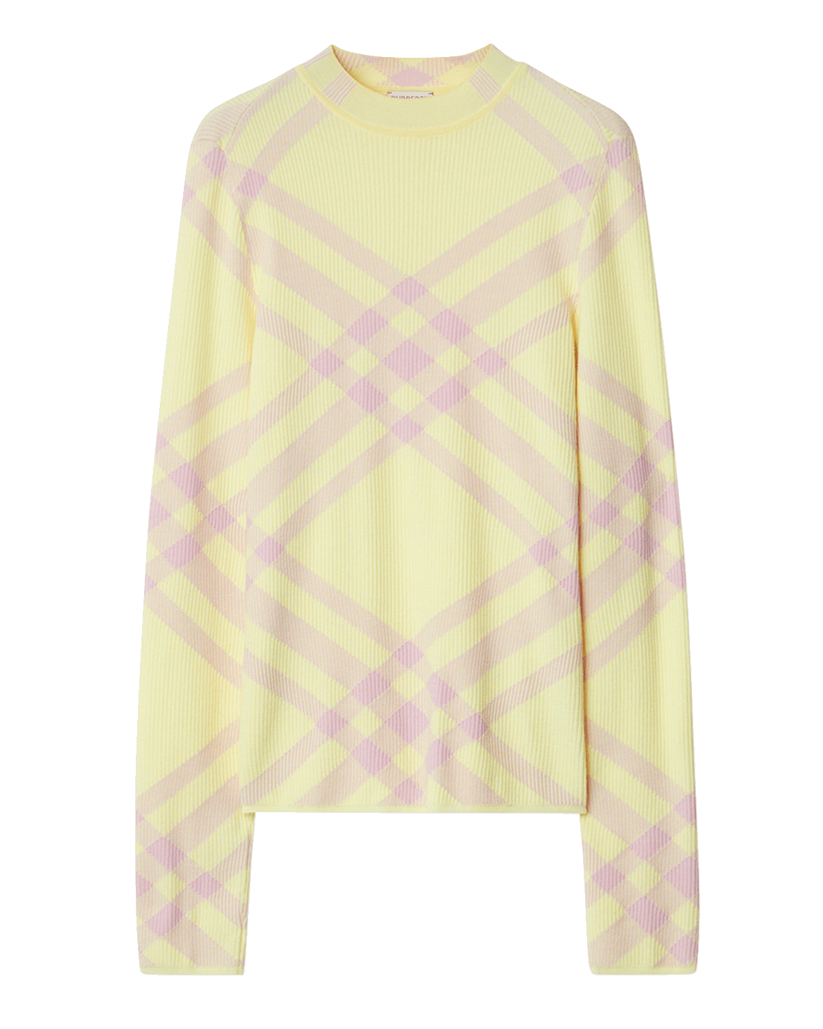 Burberry Signature Check Wool-Blend Sweater