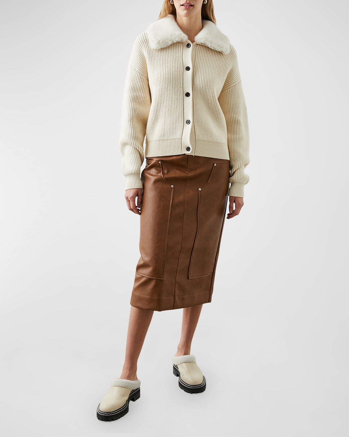 Rails Esme Rib-Knit Cardigan