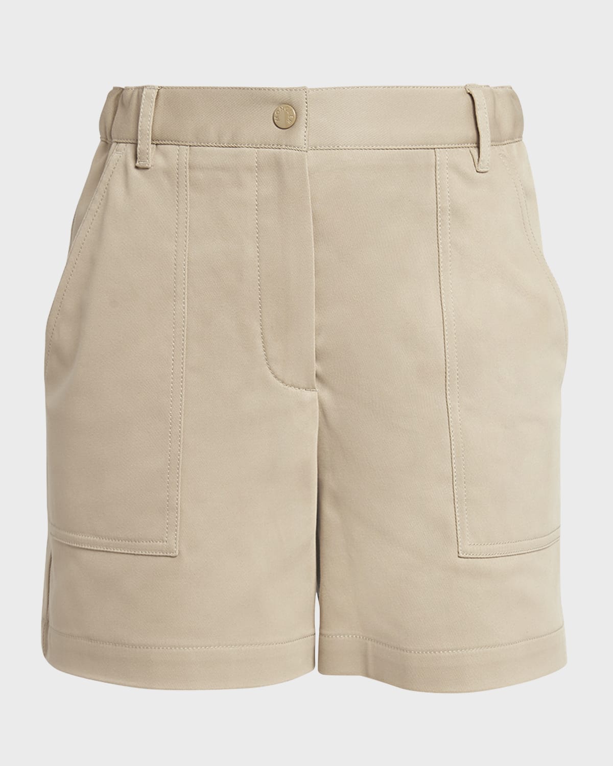 Moncler Stretch Cotton Shorts