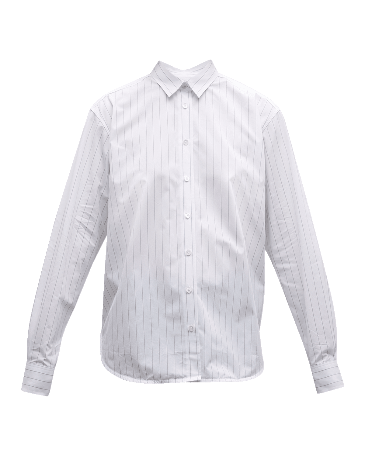 Toteme Signature Striped Collared Cotton Shirt