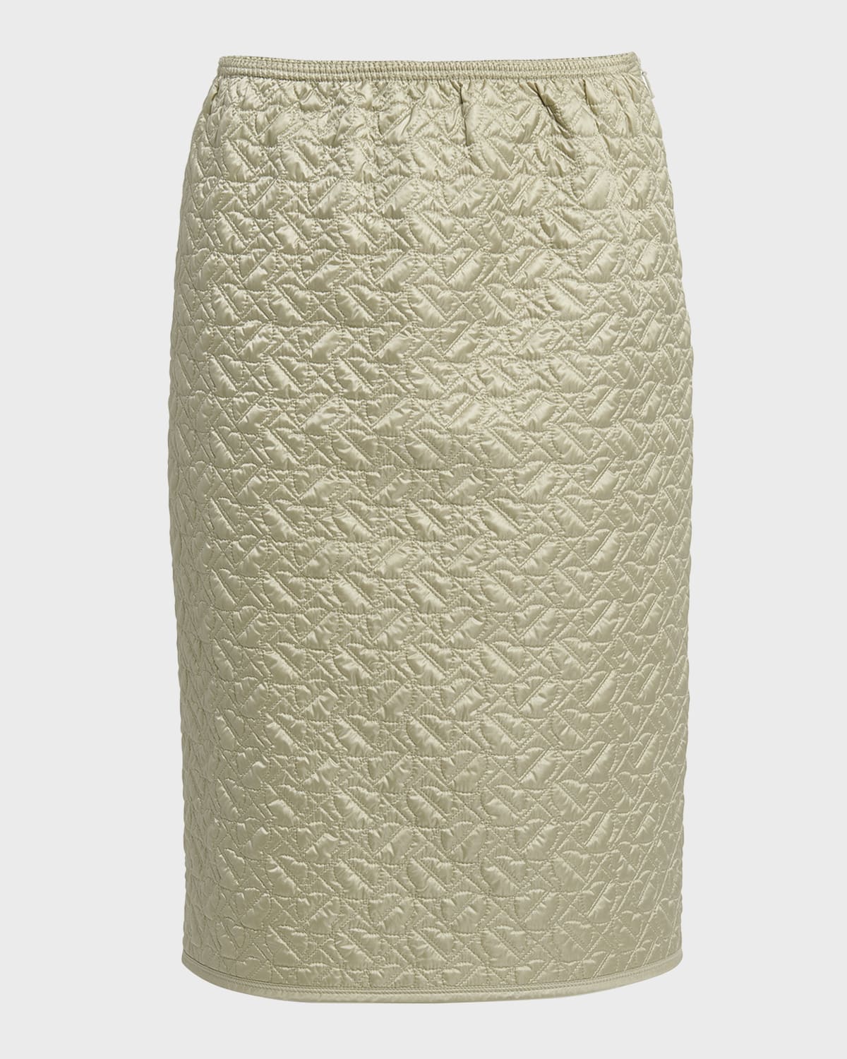 Moncler Quilted Knee-Length Skirt