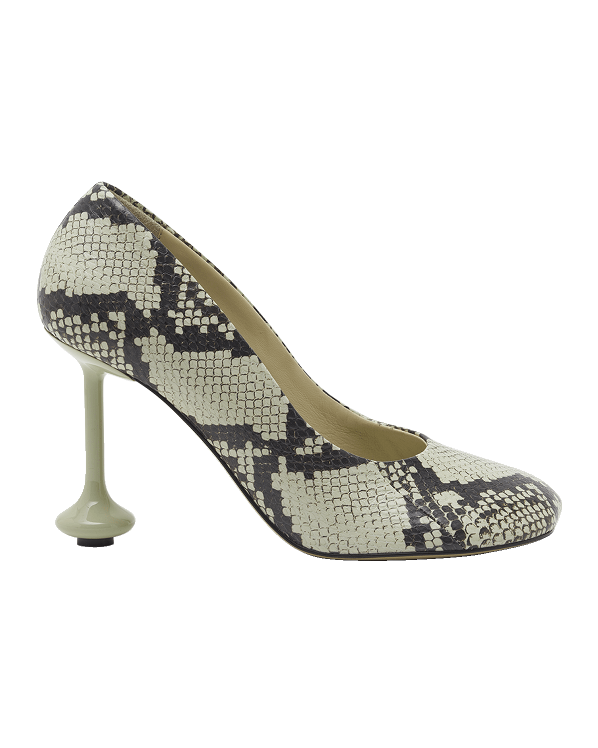 Loewe Toy Snakeskin Stiletto Pumps