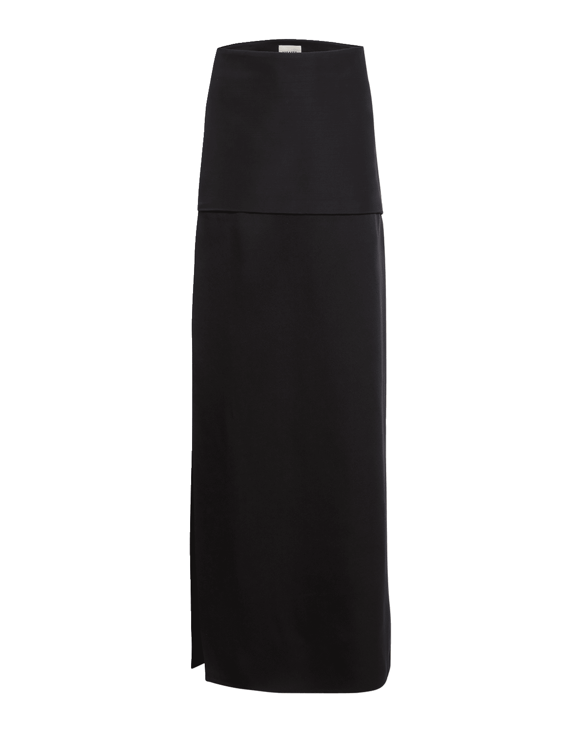 Khaite Saxon Slits Tailored Maxi Skirt