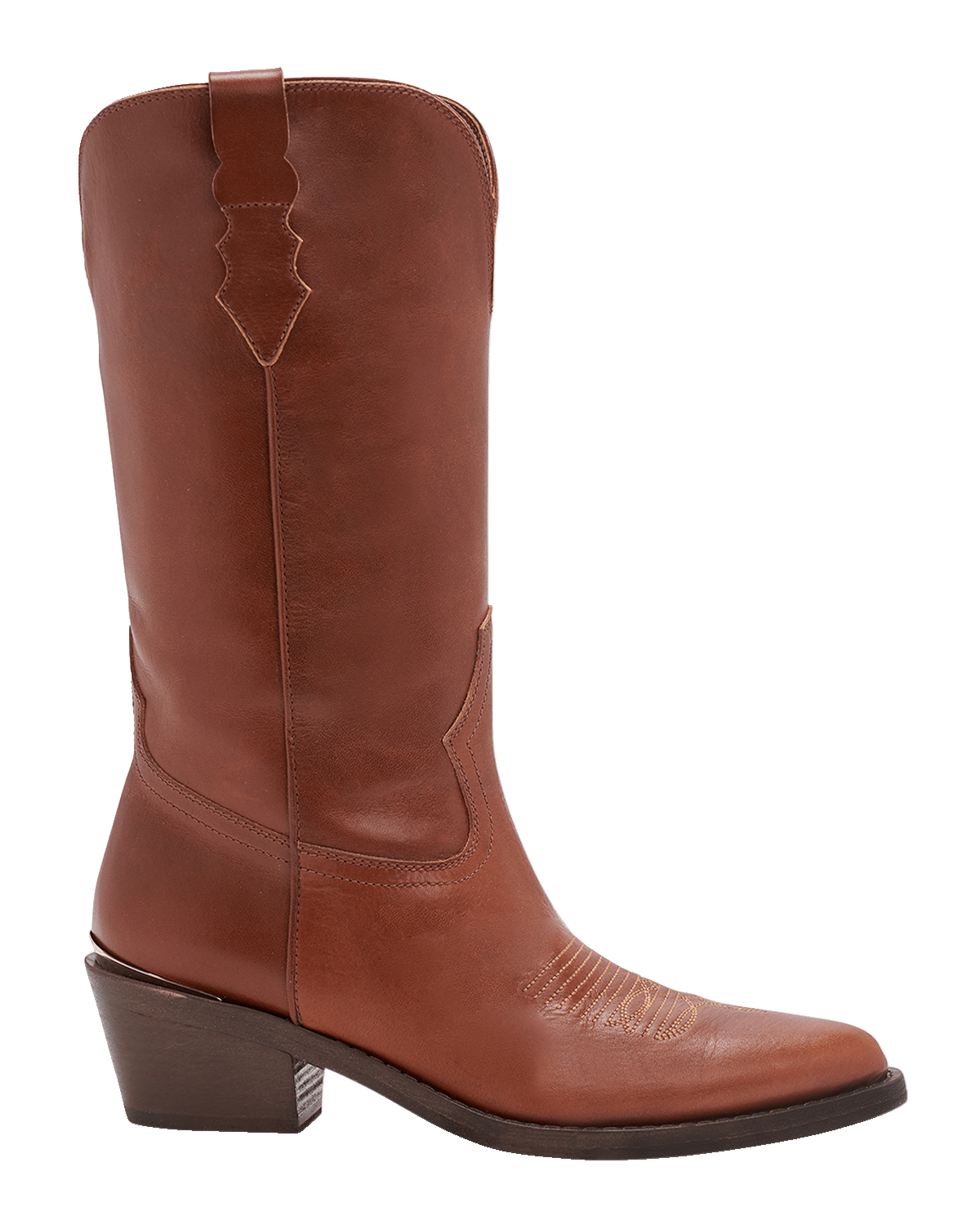 Partlow Julia Leather Western Boots