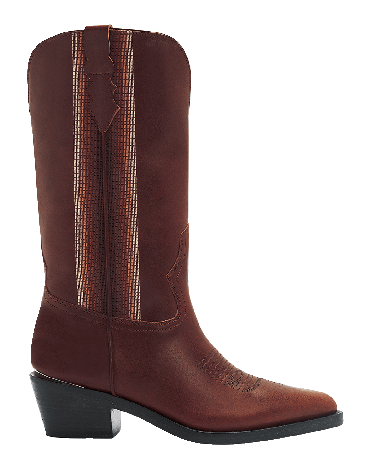 Partlow Christina Embroidered Leather Western Boots