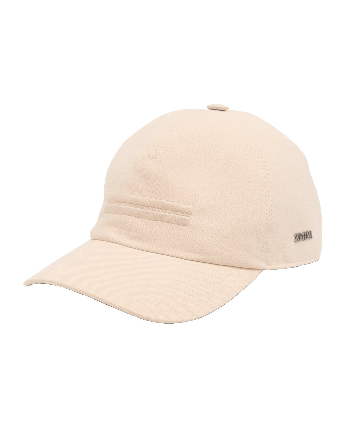 ZEGNA Men's Oasi Linen Baseball Cap