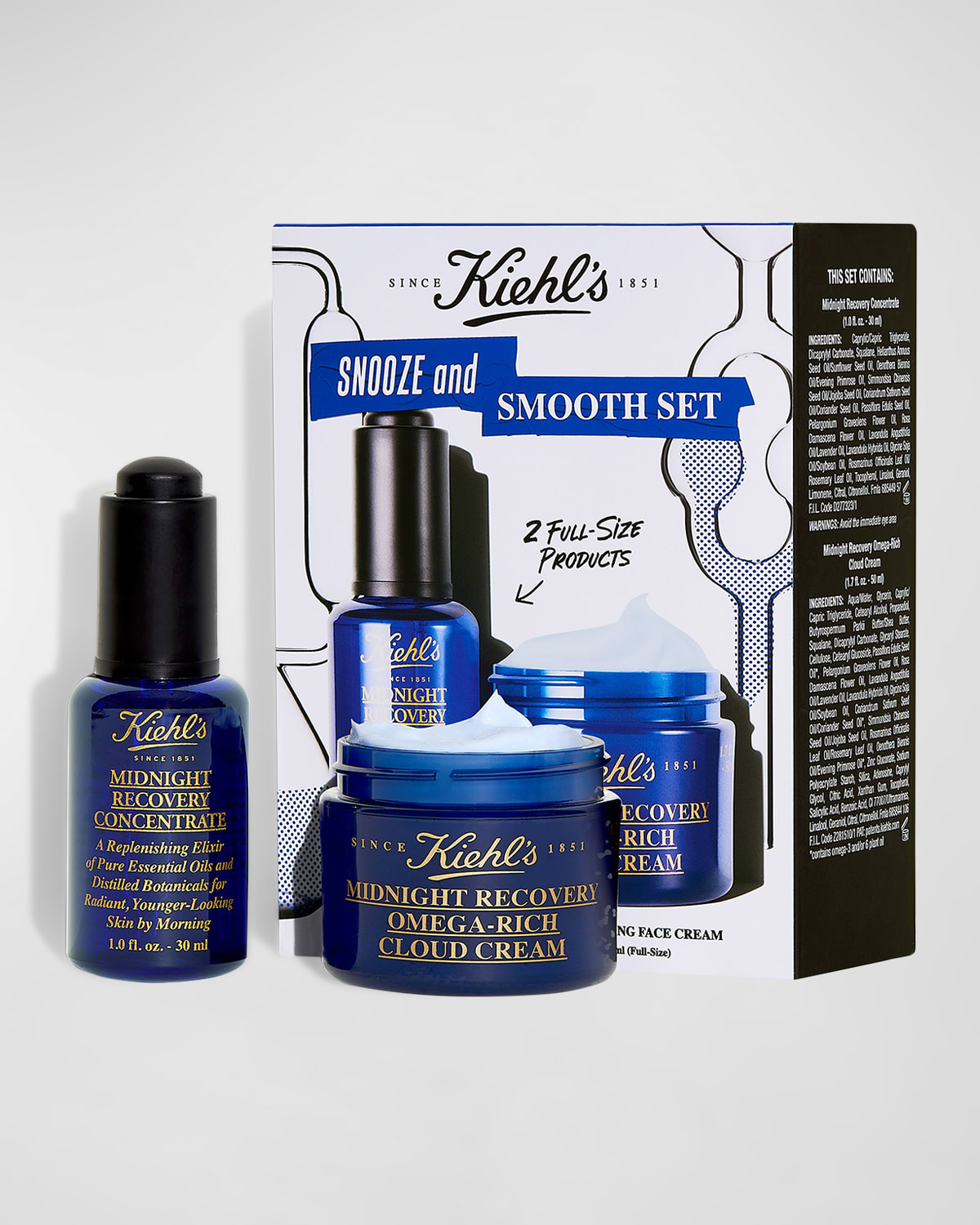 Kiehl's Since 1851 Snooze and Smooth Set