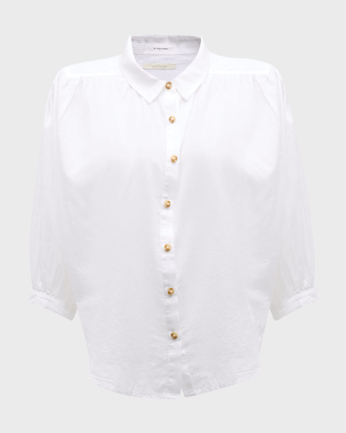 MOTHER The Breeze Button-Front Top
