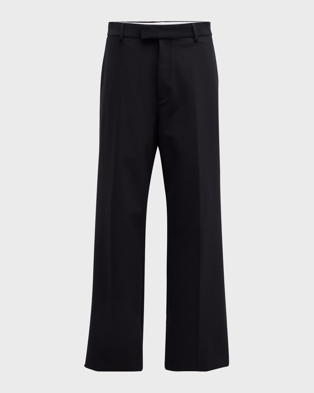 Ferragamo Men's Straight-Fit Nylon Twill Pants
